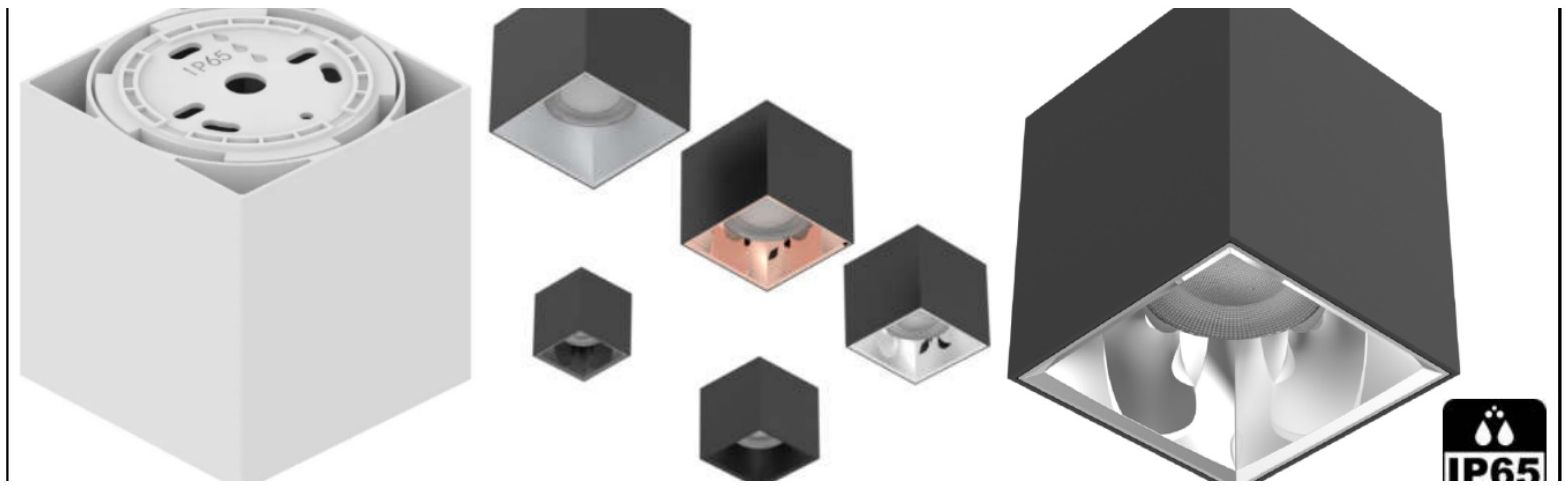 Surface-Mount Downlights